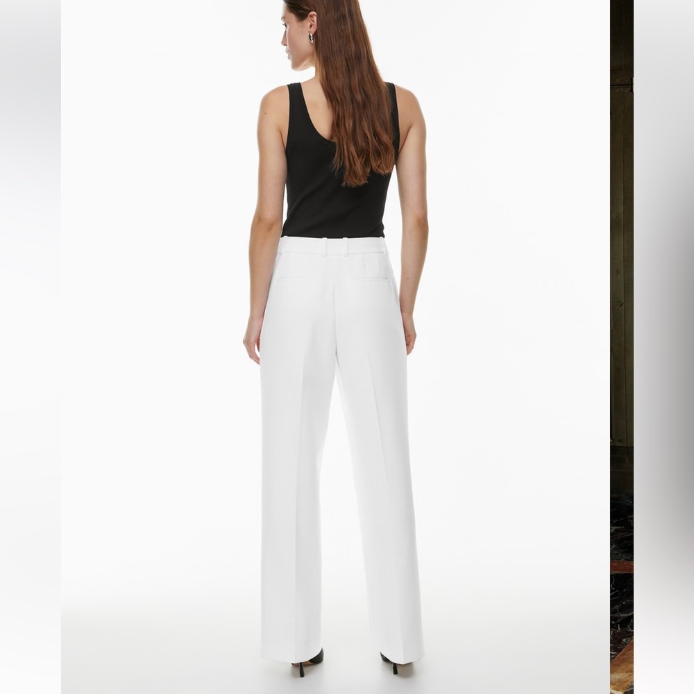 Aritzia Elegant White Pants - Picture 2 of 11